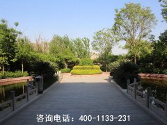 北京华夏陵园中轴线上的陵园，庇佑子孙
