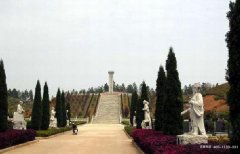 江西南昌青山墓园绿化面积达60%